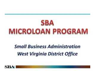 Microloan Program Overview and Application Process