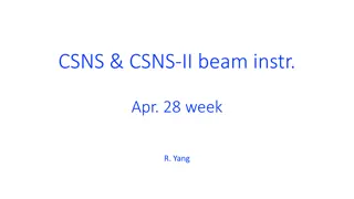 CSNS Instrumentation Updates and Discussion Meetings May 2025