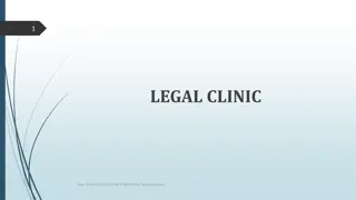Empowering Justice: Legal Clinic Objectives and Impact