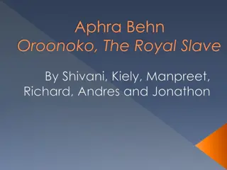 Rise of Women Writers in Restoration Era and Aphra Behn's Legacy