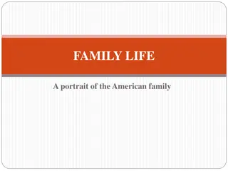 American Family Life: Traditions, Changes, and Modern Trends