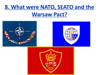 Understanding NATO, SEATO, and the Warsaw Pact in History