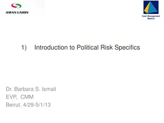 Understanding Political Risk in Cash Management Matters