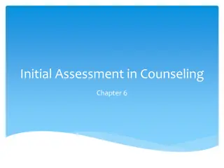 Counseling Assessment and Interview Techniques