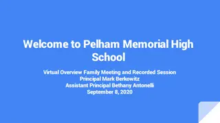 Pelham Memorial High School Overview | Values, Goals, and Student Dignity