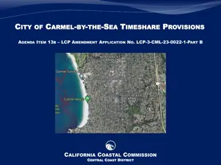 Carmel City Timeshare Provisions Amendment Proposal