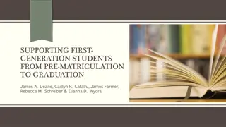 Supporting First-Generation Students in Higher Education