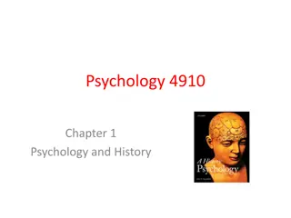 Exploring the History and Evolution of Psychology