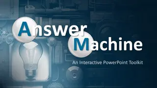 Interactive PowerPoint Toolkit for Quizzes