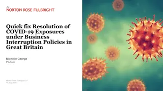 Resolution of COVID-19 Exposures Under Business Interruption Policies in Great Britain