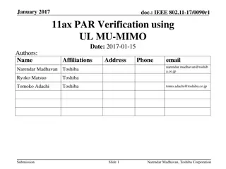 Understanding IEEE 802.11ax UL MU-MIMO for Throughput Gain Verification