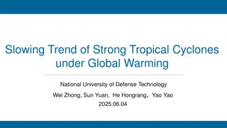 Decades-long Trend in Strong Tropical Cyclones Under Global Warming