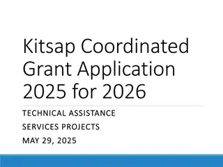 Kitsap Coordinated Grant Application 2026 - Technical Assistance for Services Projects