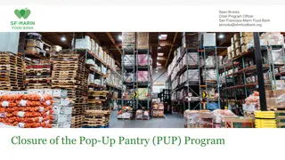 Pop-Up Pantry Program Closure and Final Stats in San Francisco