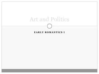 Early Romantics: Aesthetic State and Politics in Art