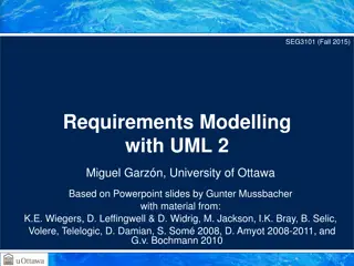 Requirements Modelling with UML 2 - Introduction and Diagram Types