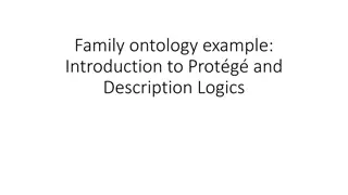 Understanding Family Ontology with Protégé and Description Logics