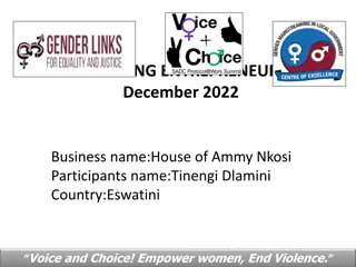 House of Ammy Nkosi: Empowering Women Through Fashion and Beauty Services