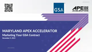 Accelerate Your GSA Contract Marketing Efforts