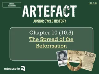 The Spread of the Reformation Across Europe