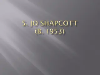 Exploring the Poetry of Shapcott: A Unique Fusion of Aesthetics and Science