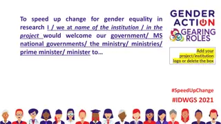 Empowering Change for Gender Equality in Research Initiatives