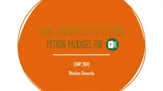 Python Excel Integration: Top Packages and Tools for Data Analytics