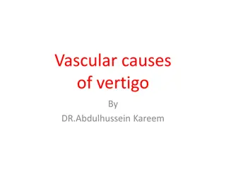 Understanding Vascular Causes of Vertigo by Dr. Abdulhussein Kareem