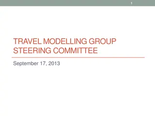Travel Modelling Group Steering Committee Meeting Highlights