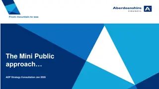 Understanding the Mini Public Approach in Community Engagement