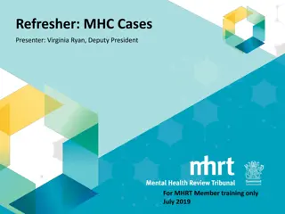 Exploring Mental Health Court Decisions and Appeals Process