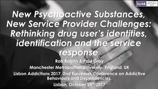 Challenges and Implications of New Psychoactive Substances in Custodial Settings
