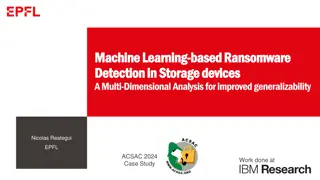 Multi-Dimensional Analysis for Improved Ransomware Detection in Storage Devices
