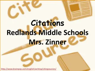 Understanding Proper Citation and Avoiding Plagiarism