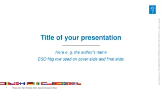 Effective Layouts and Fonts for a Professional Presentation