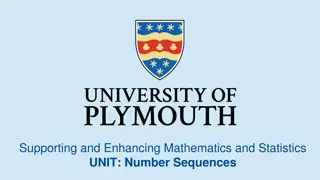 Enhancing Mathematics and Statistics Through Number Sequences
