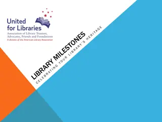 Innovative Programs and Celebrations in Library Communities