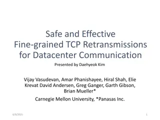 Fine-grained TCP Retransmissions for Datacenter Communication