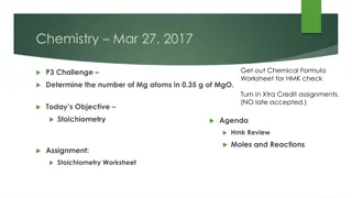 Understanding Stoichiometry in Chemistry