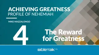 Restoration of the People: The Journey of Nehemiah to Rebuild and Revive