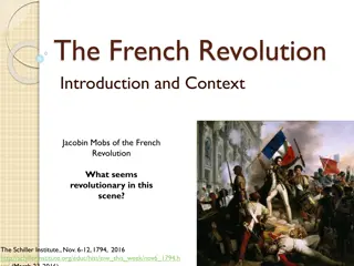 Insights into the Phases of the French Revolution: Context and Social Turmoil