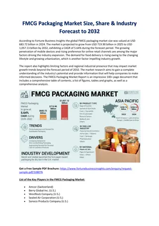 FMCG Packaging Market Size, Share & Industry Forecast to 2032