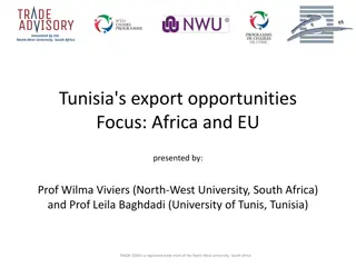 Unlocking Tunisia's Export Potential: Focus on Africa and EU