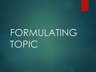 Crafting Effective Problem Statements for Research Studies