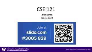 Winter 2023 Computer Science Education: CSE 121 Elba Garza Music Lesson Highlights