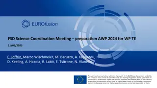 WP.TE Coordination Meeting Preparation and Device Availability Update for 2024