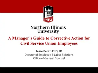 Guide to Corrective Action for Civil Service Union Employees