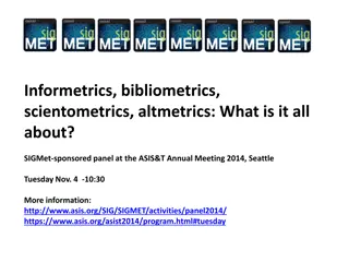 Understanding Bibliometrics and Impact Metrics in Research Decision-Making