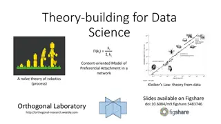 Data Science Theory Building: Patterns, Mechanisms, and Inference