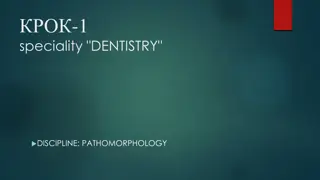 Dentistry Pathology Case Studies